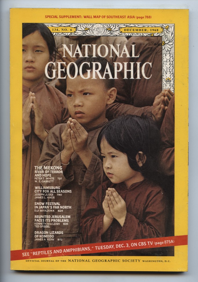 National Geographic Magazine December 1968