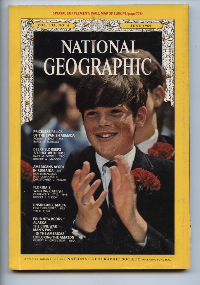 National Geographic Magazine June 1969