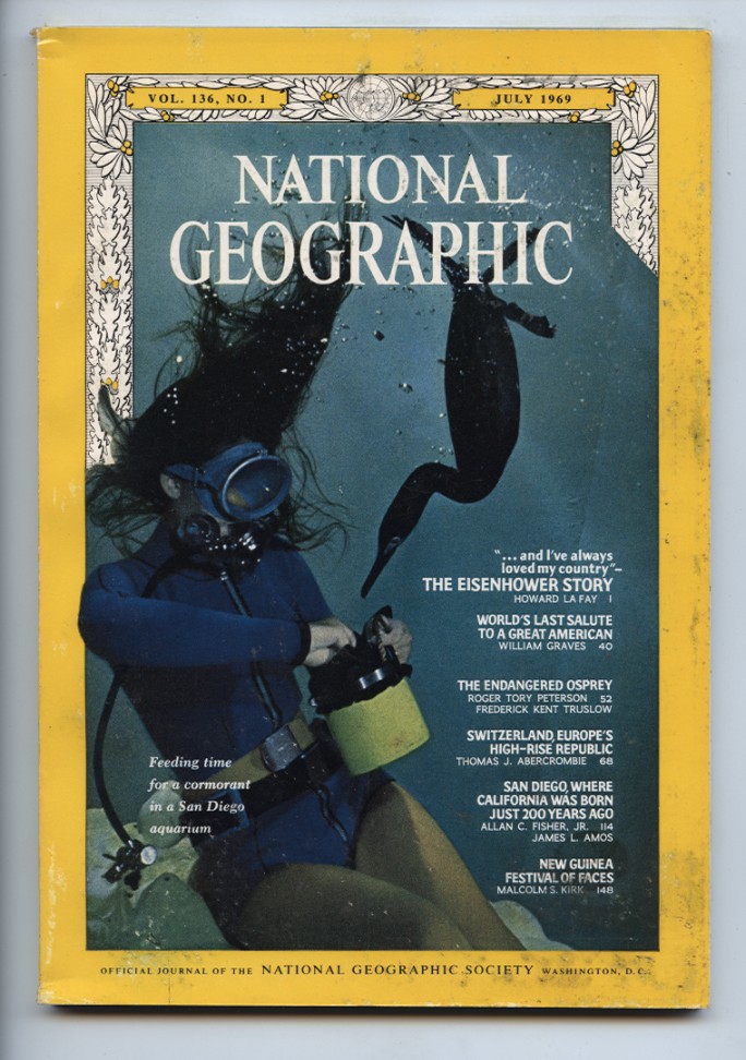 National Geographic Magazine July 1969