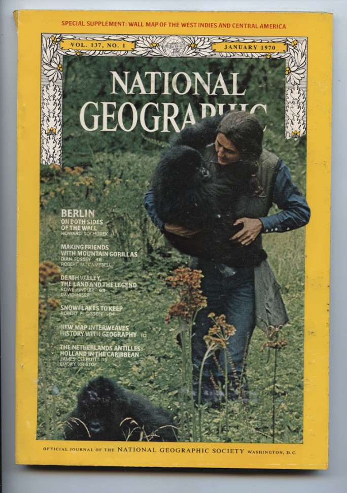National Geographic Magazine January 1970