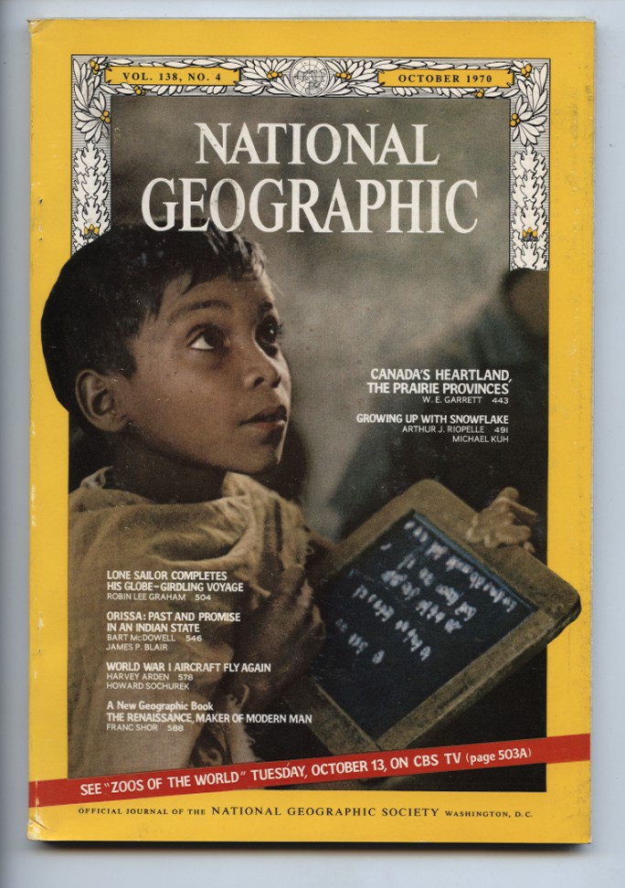 National Geographic Magazine October 1970