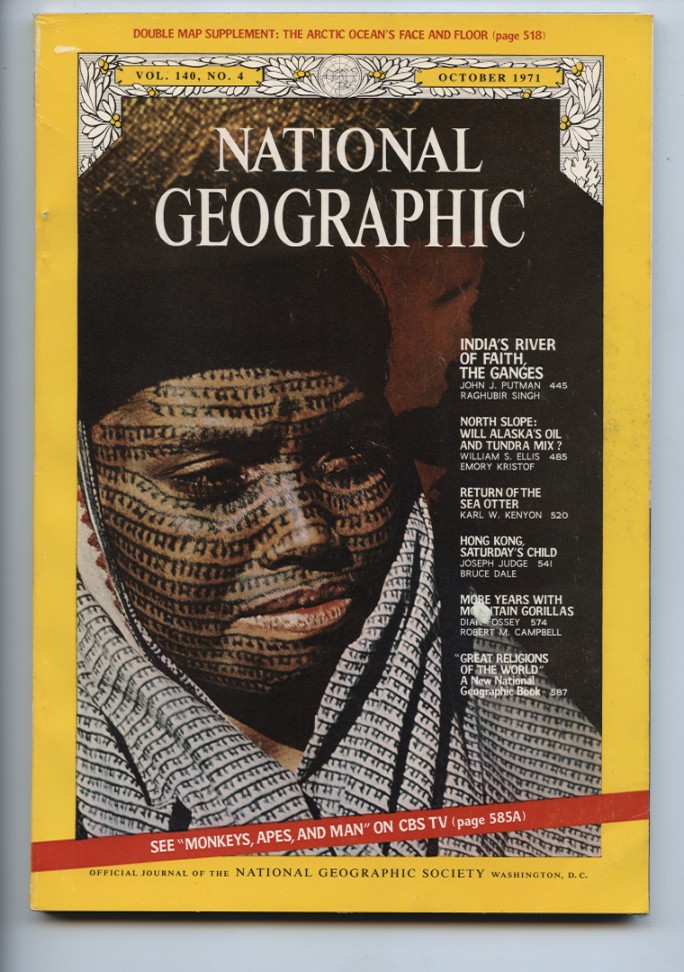 National Geographic Magazine October 1971