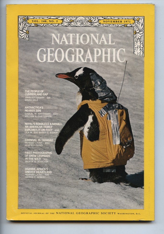 National Geographic Magazine November 1971