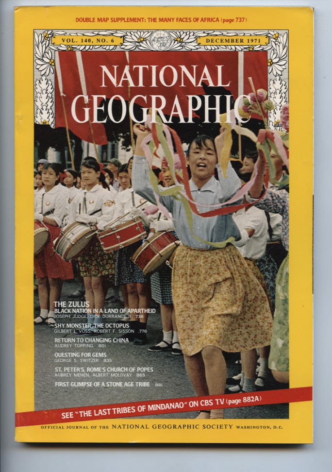 National Geographic Magazine December 1971