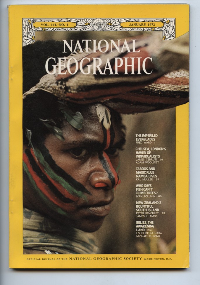 National Geographic Magazine January 1972