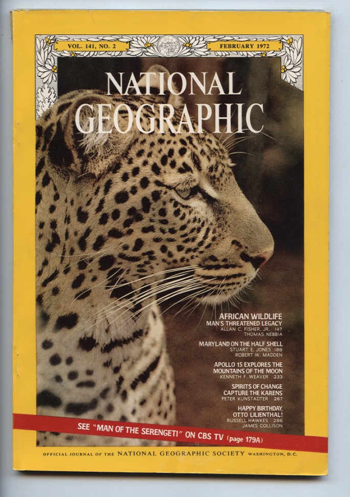 National Geographic Magazine February 1972