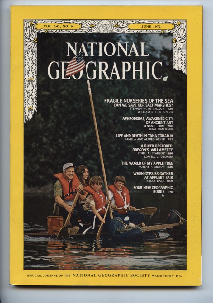 National Geographic Magazine June 1972