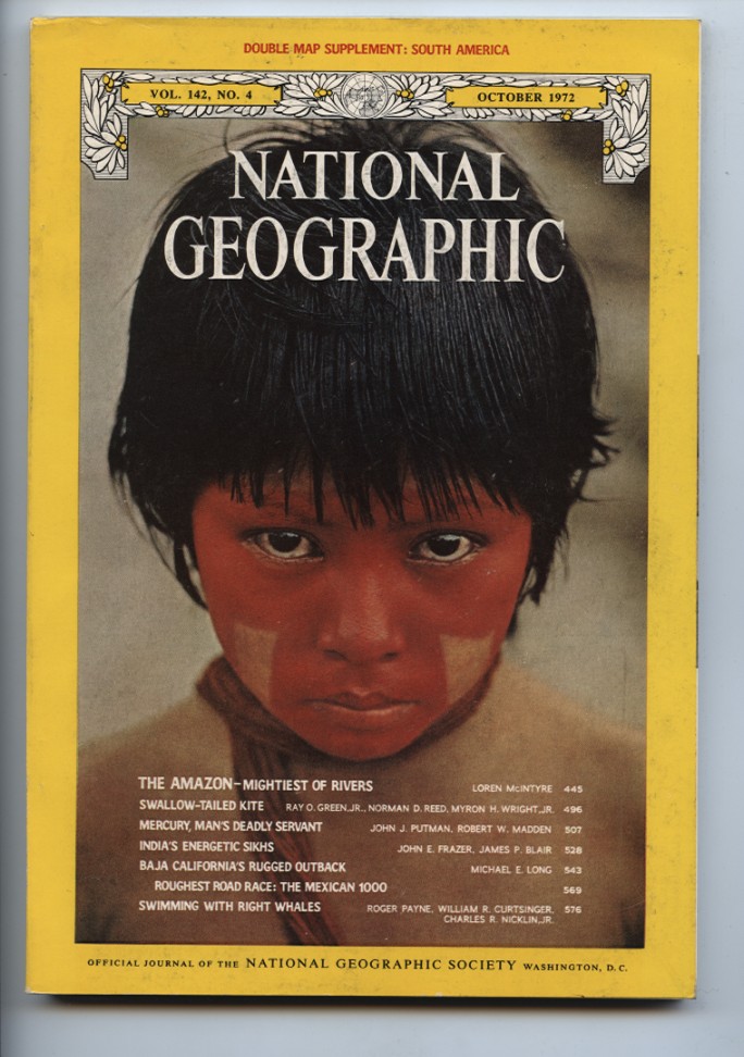 National Geographic Magazine October 1972