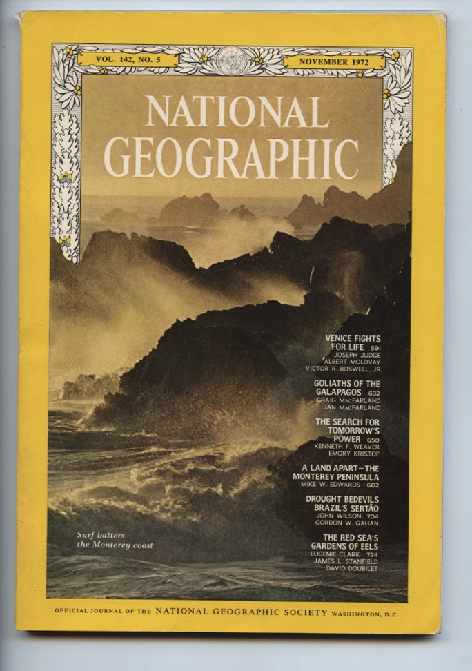 National Geographic Magazine November 1972