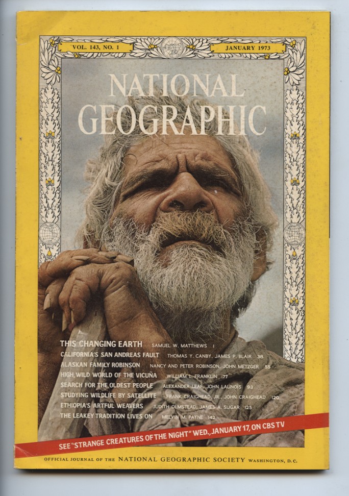 National Geographic Magazine January 1973