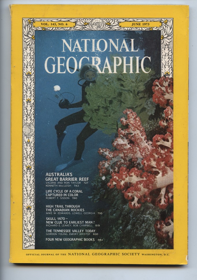 National Geographic Magazine June 1973