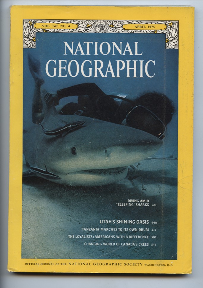 National Geographic Magazine April 1975