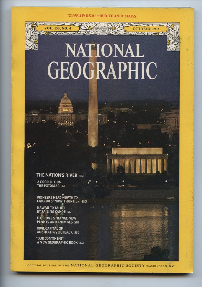 National Geographic Magazine October 1976
