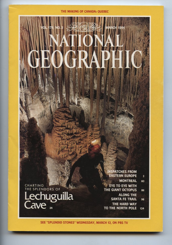 National Geographic Magazine March 1991