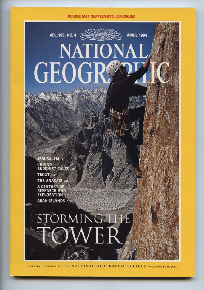 National Geographic Magazine April 1996