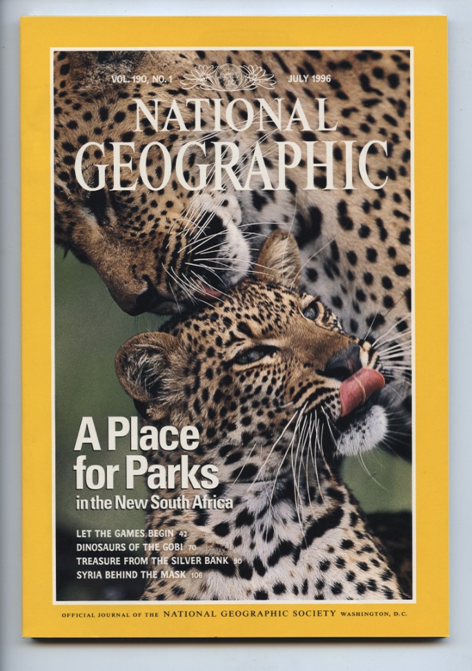 National Geographic Magazine July 1996