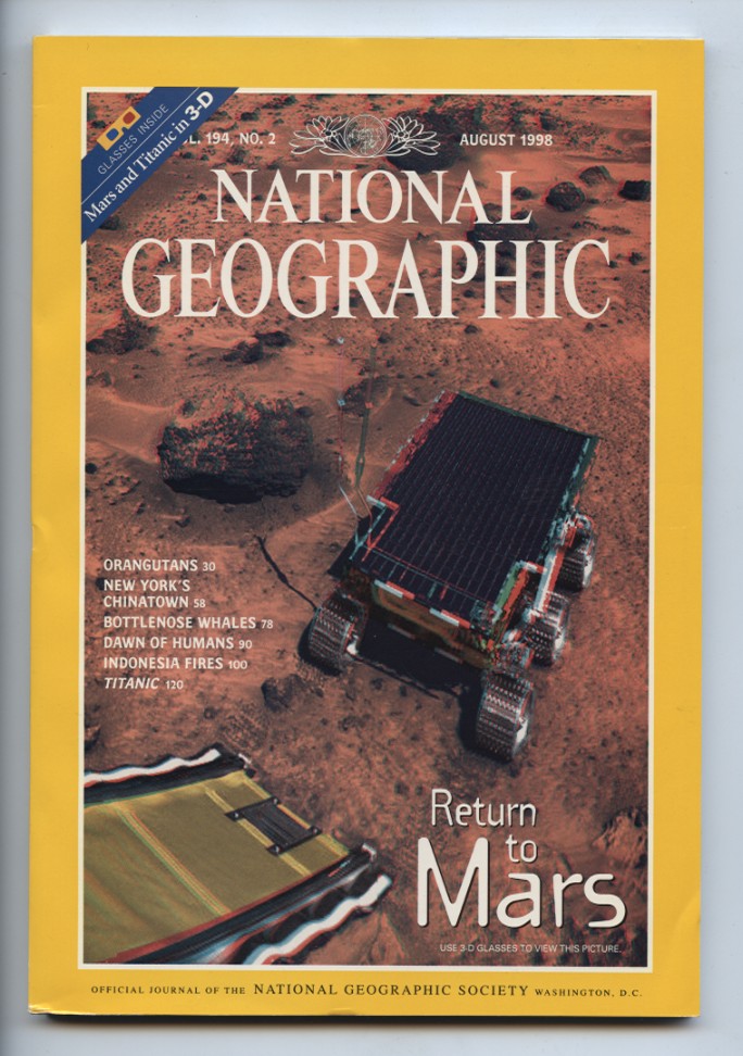 National Geographic Magazine August 1998