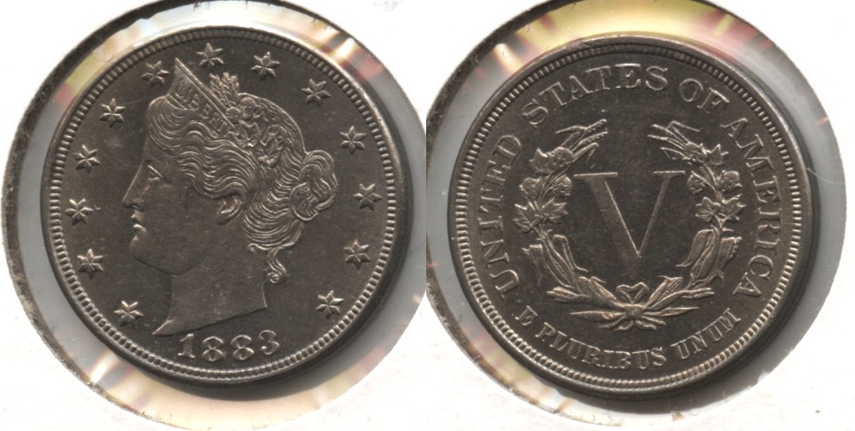 1883 No Cents Liberty Head Nickel MS-63 #b