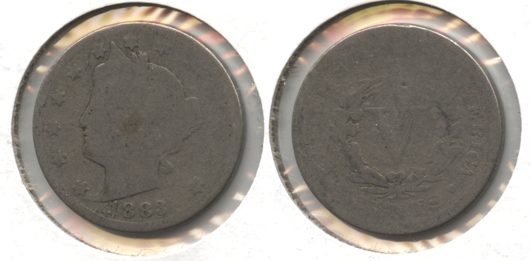 1883 With Cents Liberty Head Nickel Fair-2 #o