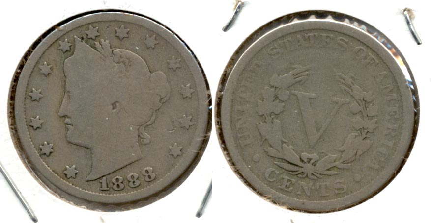 1888 Liberty Head Nickel Good-4 c