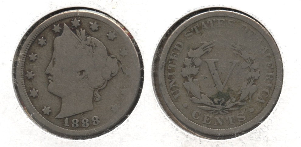 1888 Liberty Head Nickel Good-4 #g