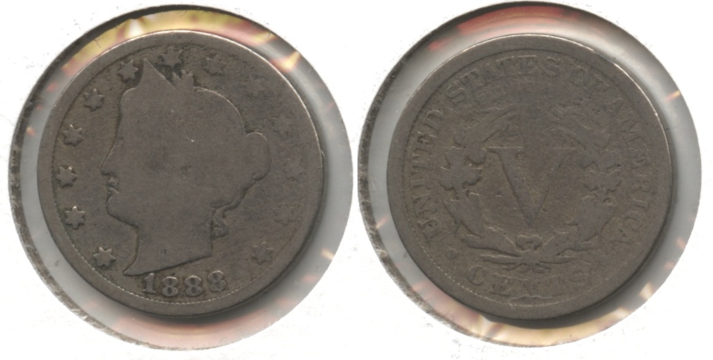 1888 Liberty Head Nickel Good-4 #n