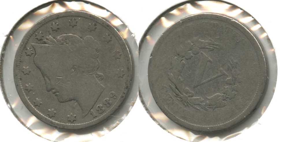 1889 Liberty Head Nickel AG-3 #k