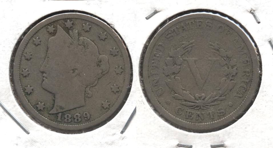 1889 Liberty Head Nickel Good-6
