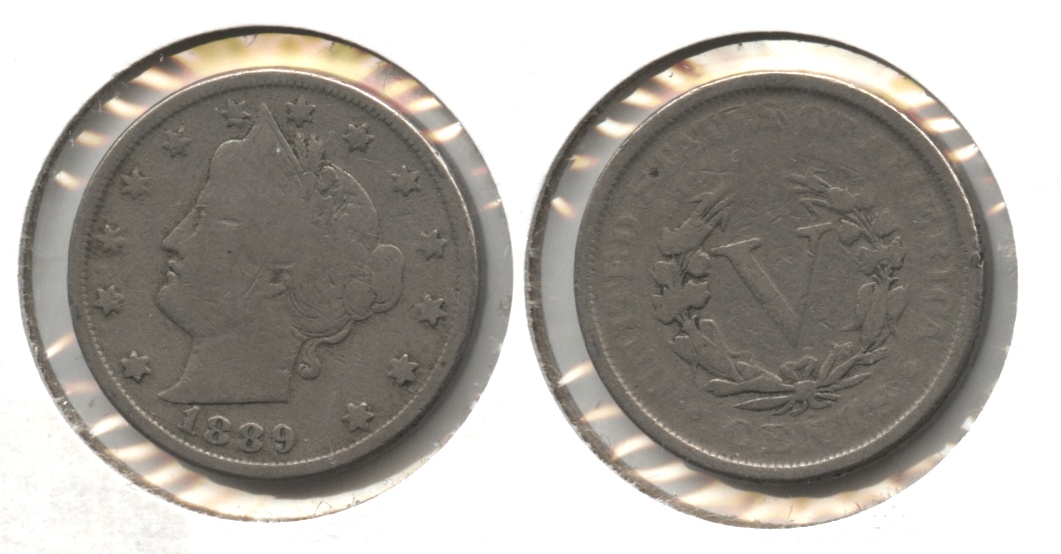 1889 Liberty Head Nickel VG-8 #e