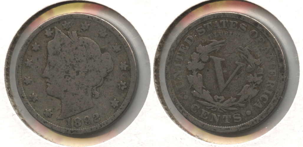 1892 Liberty Head Nickel Good-4 #aa