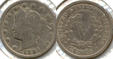 1895 Liberty Head Nickel Good-4 h