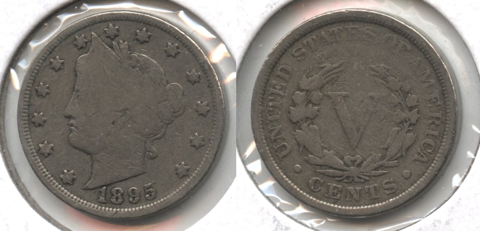 1895 Liberty Head Nickel Good-4 #z