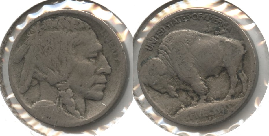1913-D Type 1 Buffalo Nickel AG-3 #c
