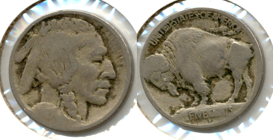 1913-D Type 1 Buffalo Nickel Good-4 b