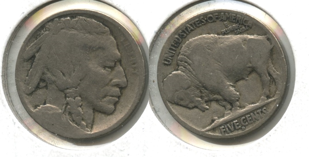 1913-D Type 2 Buffalo Nickel Fair-2