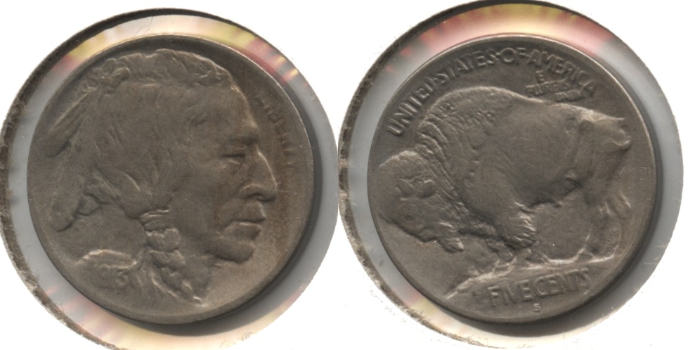 1913-S Type 1 Buffalo Nickel EF-40