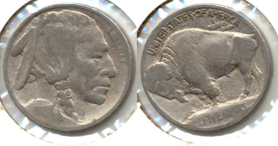 1913 Type 1 Buffalo Nickel AG-3 Cleaned