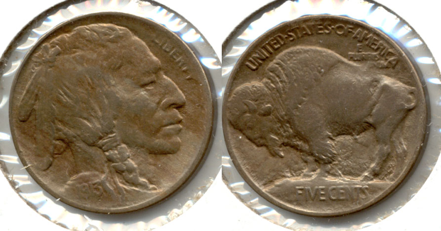 1913 Type 1 Buffalo Nickel EF-40