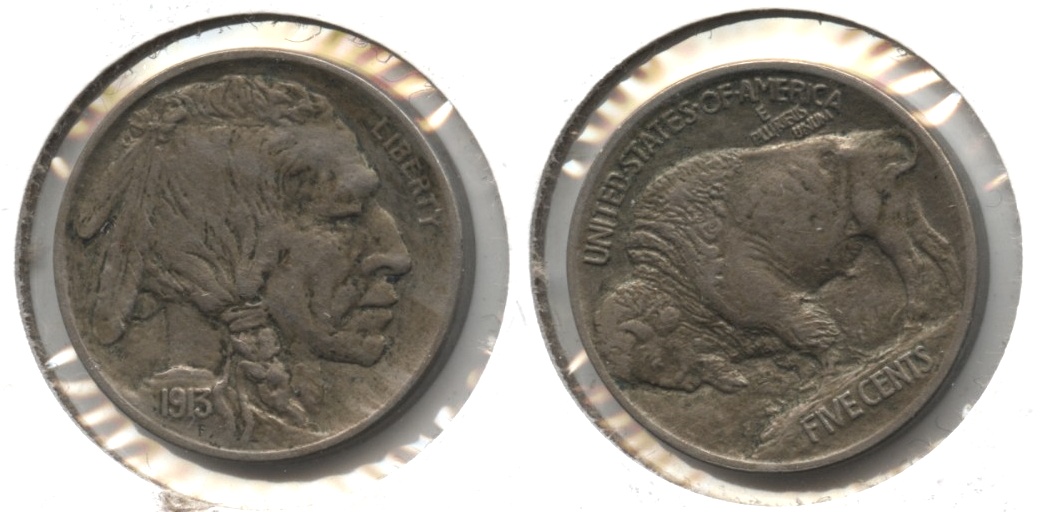 1913 Type 1 Buffalo Nickel EF-40 #g