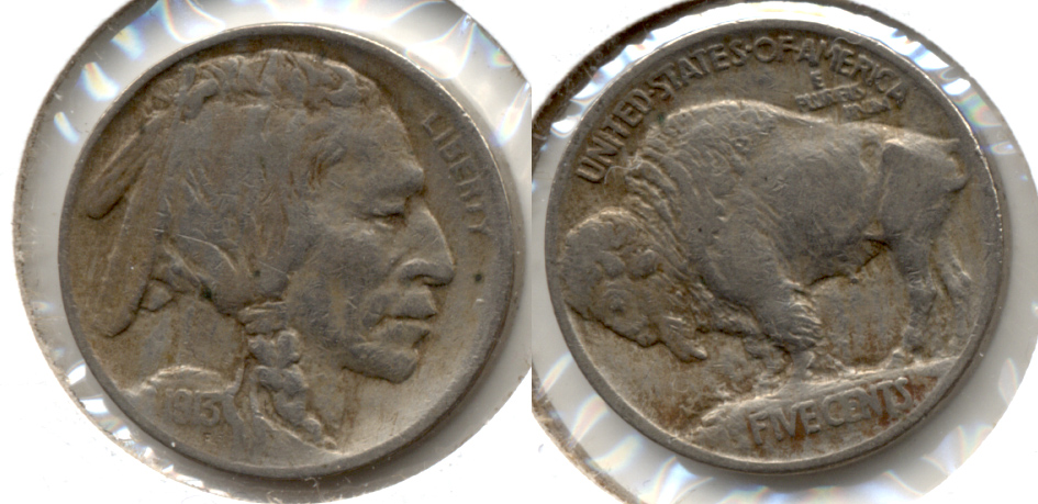 1913 Type 1 Buffalo Nickel Fine-12 j