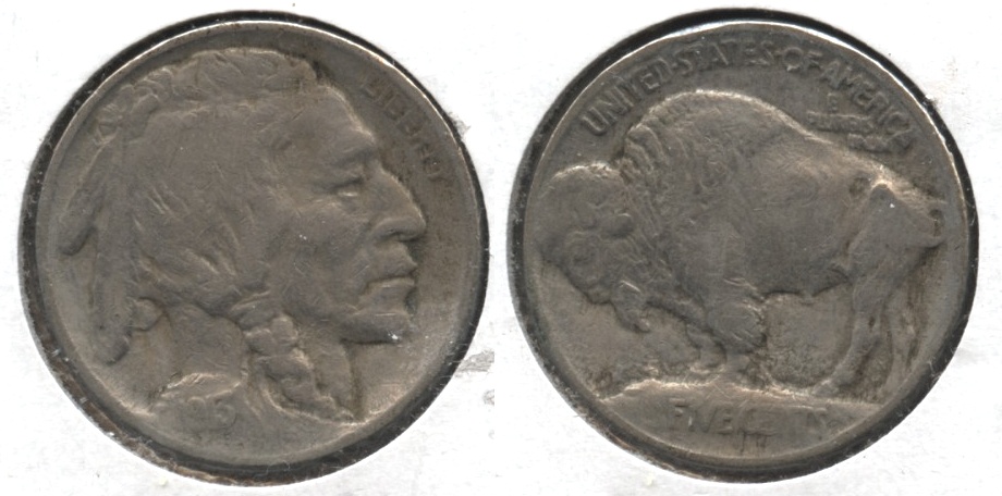 1913 Type 1 Buffalo Nickel Fine-12 #q