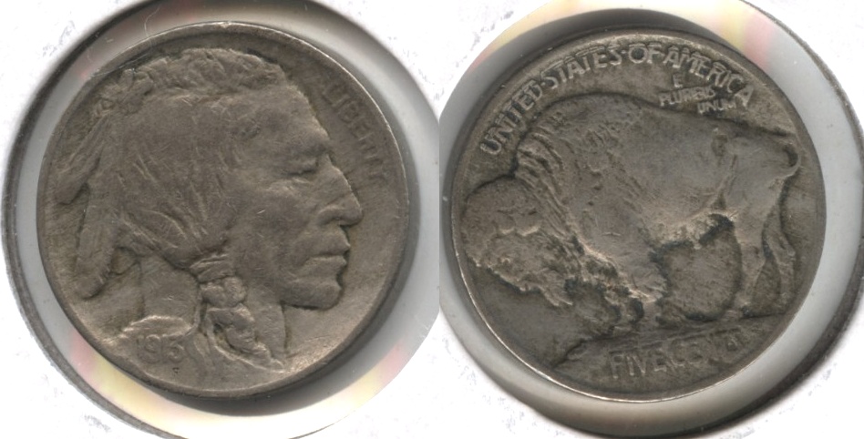 1913 Type 1 Buffalo Nickel VF-20 #c