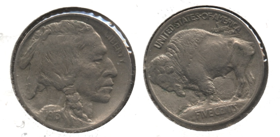 1913 Type 1 Buffalo Nickel VF-20 #f