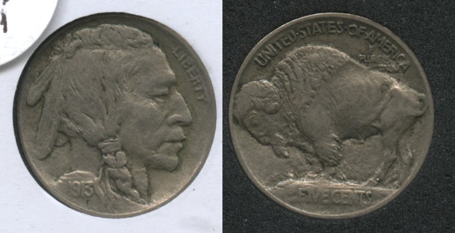 1913 Type 1 Buffalo Nickel VF-20 #i