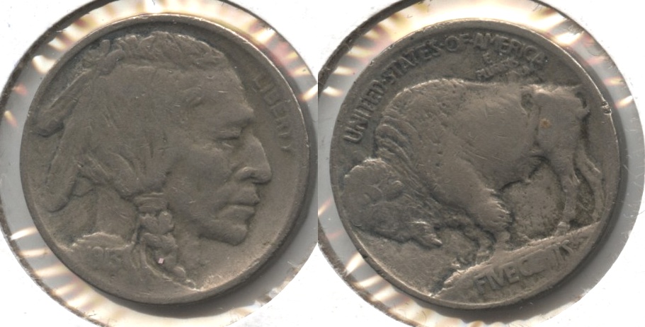 1913 Type 1 Buffalo Nickel VG-8 #v