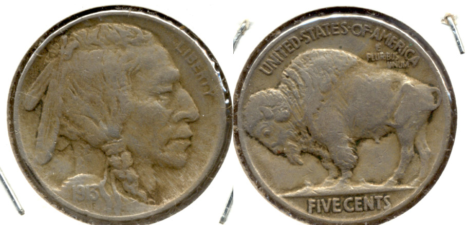 1913 Type 2 Buffalo Nickel EF-40 a