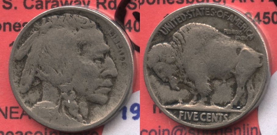 1913 Type 2 Buffalo Nickel Fine-12 #i