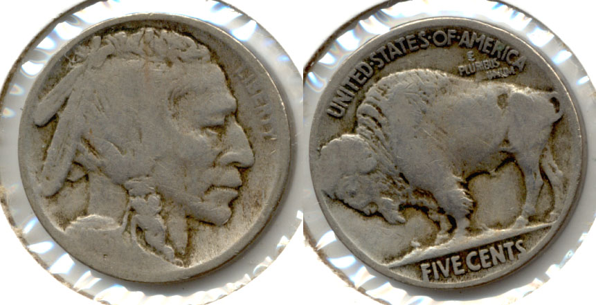 1913 Type 2 Buffalo Nickel Good-4 b