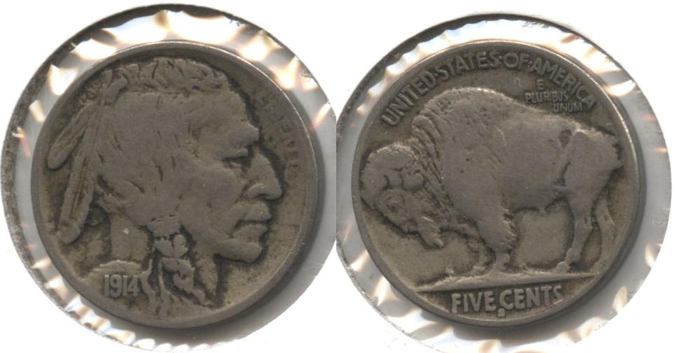 1914-S Buffalo Nickel Fine-12 #b