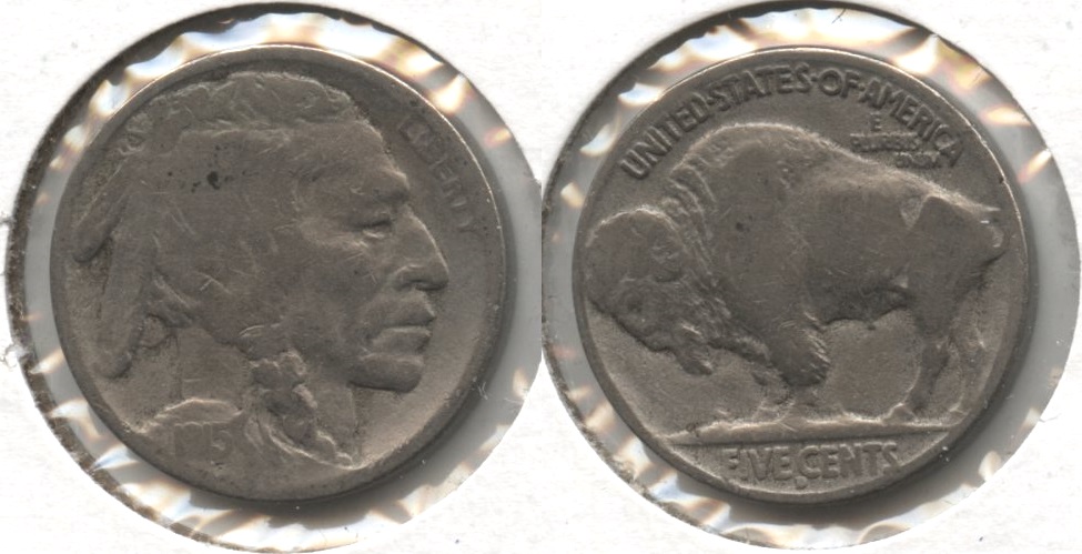 1915-D Buffalo Nickel Good-4 #l